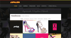 Desktop Screenshot of lupalina.com.br